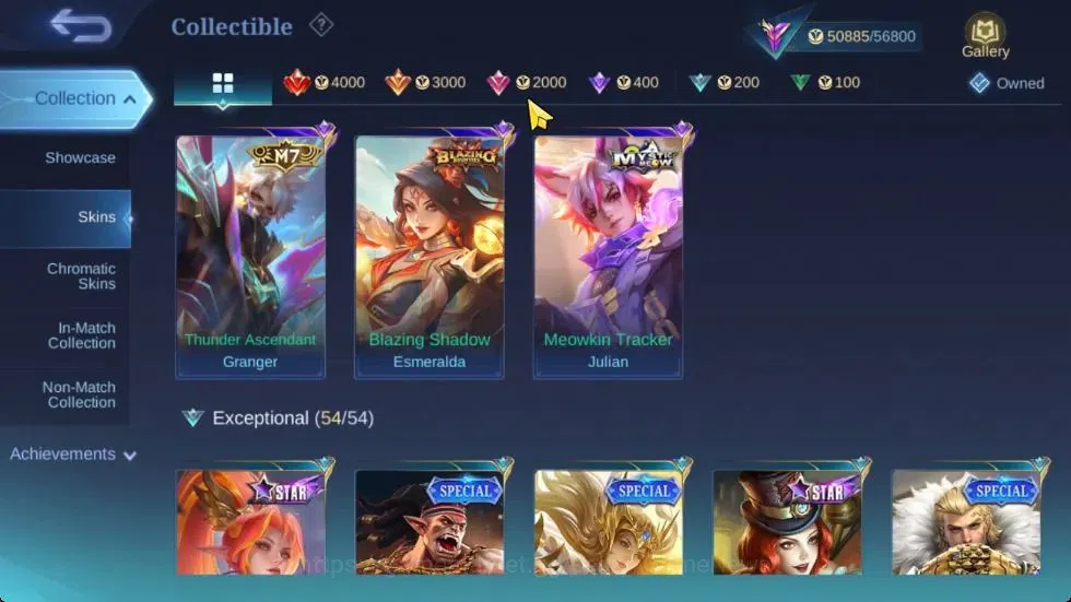 Mobile Legends: Bang Bang Accounts Hero 111|Skin 221|High Glory 69|SanRio Floryn,KOF image 9