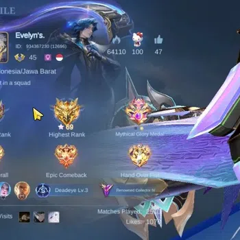 Mobile Legends: Bang Bang Collector Hero 111|Skin 221|High Glory 69|SanRio Floryn,KOF  image 1