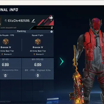 Blood Strike Accounts Others ASIA|Eternal Gun:MP7-Burning|1 Ultra Gun:M700-Copperhead|1 Name-Changing Card|Check SS BS3607B