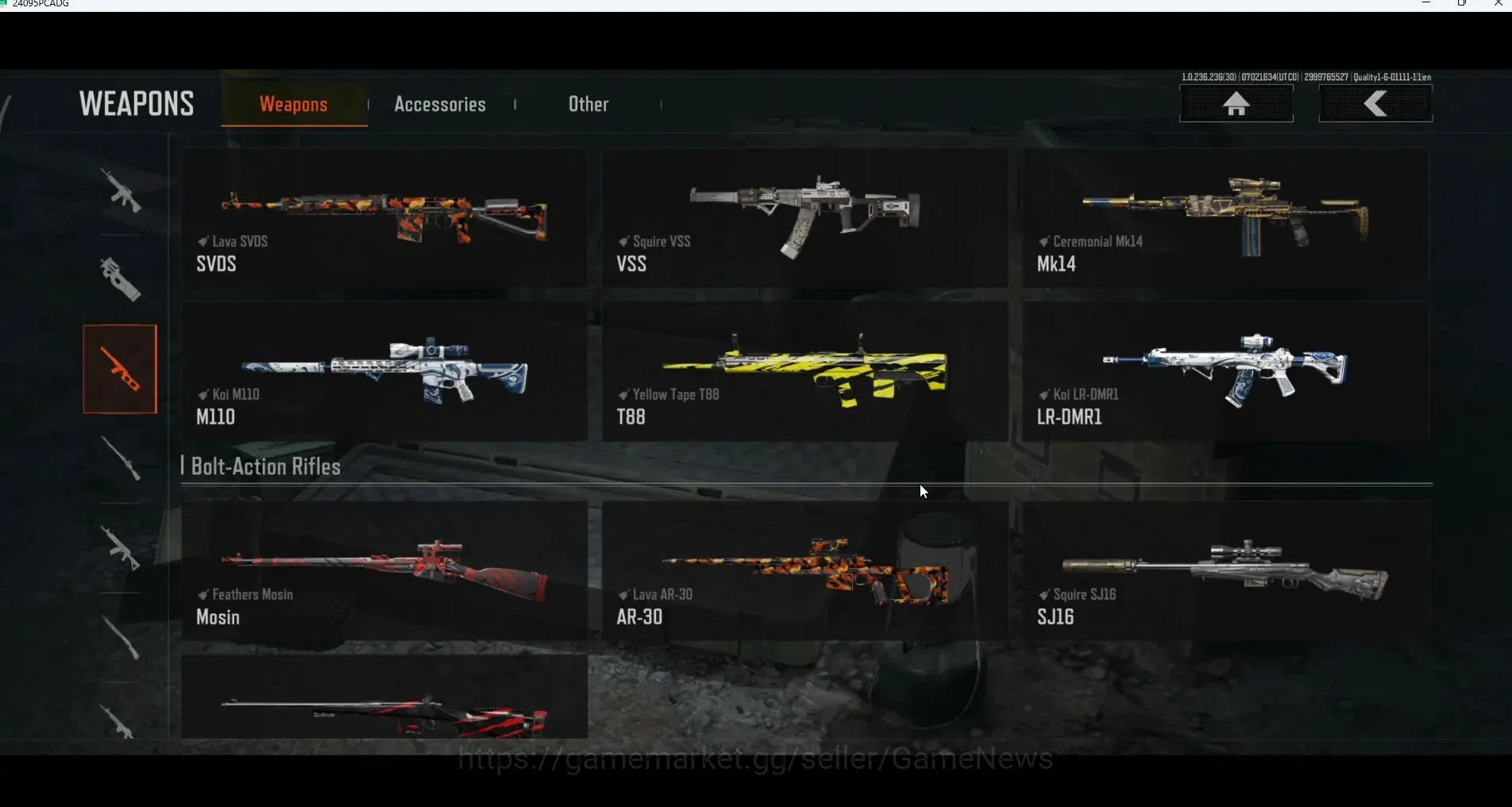 Arena Breakout Accounts High-End MOBILE|Lvl 30|SV 85,4M|CV 42,2M|Battle Machete|Squire VSS|SS AKM,Fierce M4A1,KP MDR,ET 18