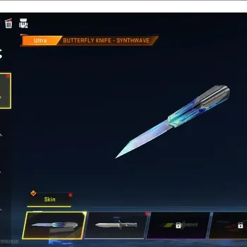 Blood Strike Accounts Collab Skin ASIA|Meele Ultra Butterfly Knife Synthwave|Collab AOT Mikasa,Female Titan|Limited RPK