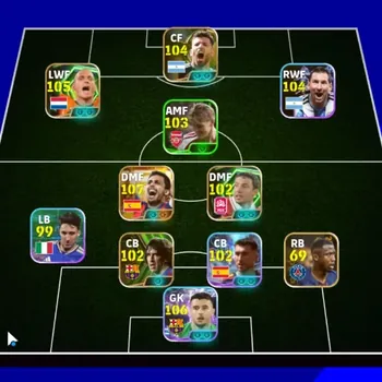 eFootball Accounts Legends & Iconic Players Android|Power 3154|Big Time Rodri|7 Epic Wesley Sneijder,Sergio Aguero,Carles
