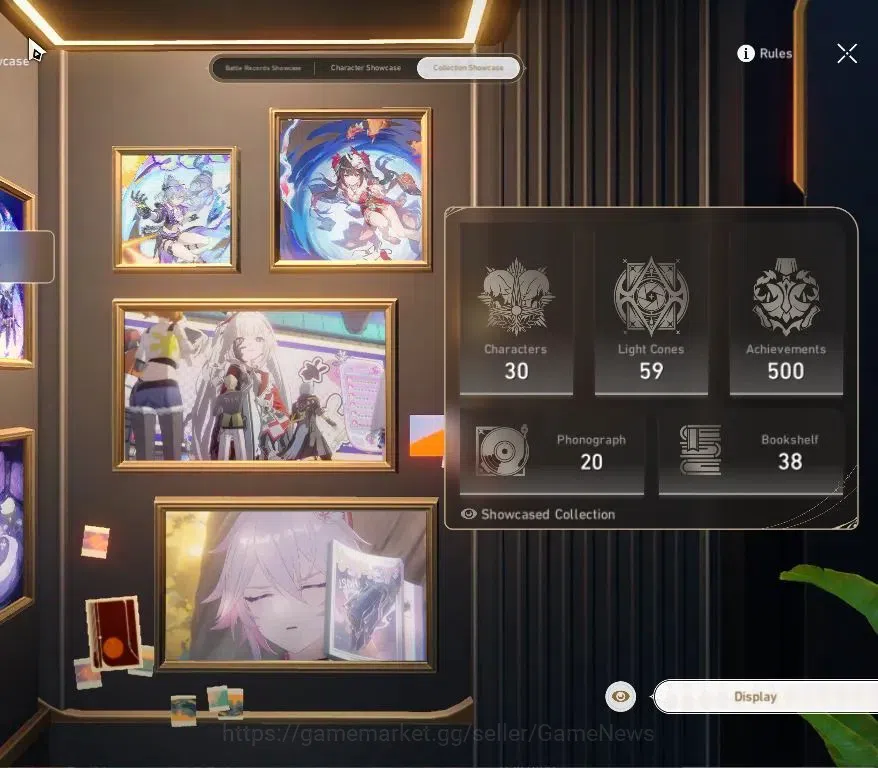 Honkai Star Rail Accounts Asia|TL 66|7 Limited|Castorice,Silver Wolf999,Yao  image 3