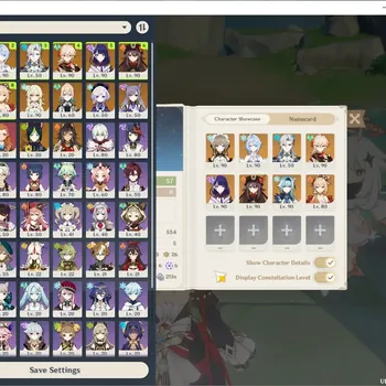 Genshin Impact Accounts Others ASIA|AR 57|8 Limit + 9 (*5 Weapon)|Neuvillette+Sign,Sandrone,Odette,Kazuha,Eula,Raiden,Hu