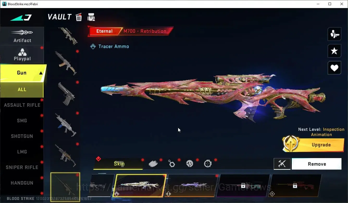 Blood Strike Accounts ASIA|ETERNAL Zero,Lv2 Vector-ShadowDrake+MELEE Tal image 14