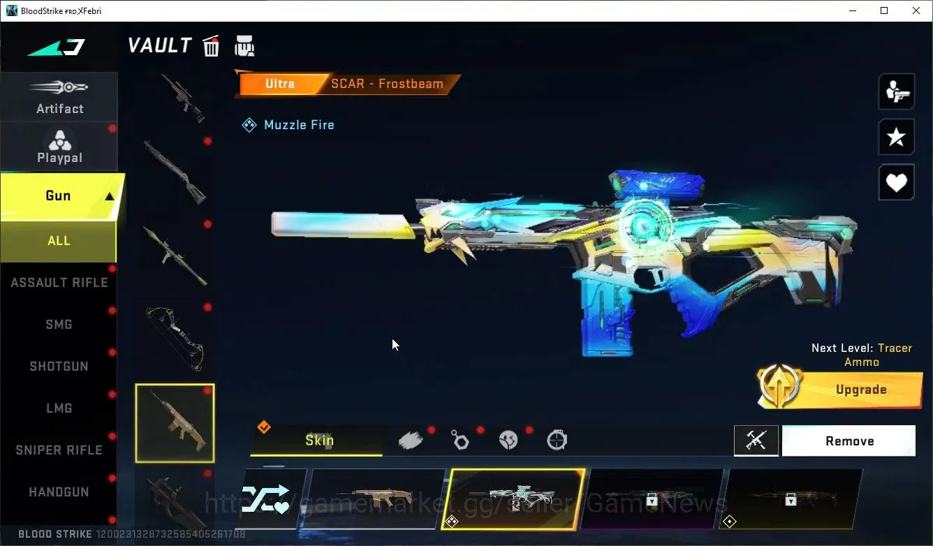 Blood Strike Accounts ASIA|ETERNAL Zero,Lv2 Vector-ShadowDrake+MELEE Tal image 18