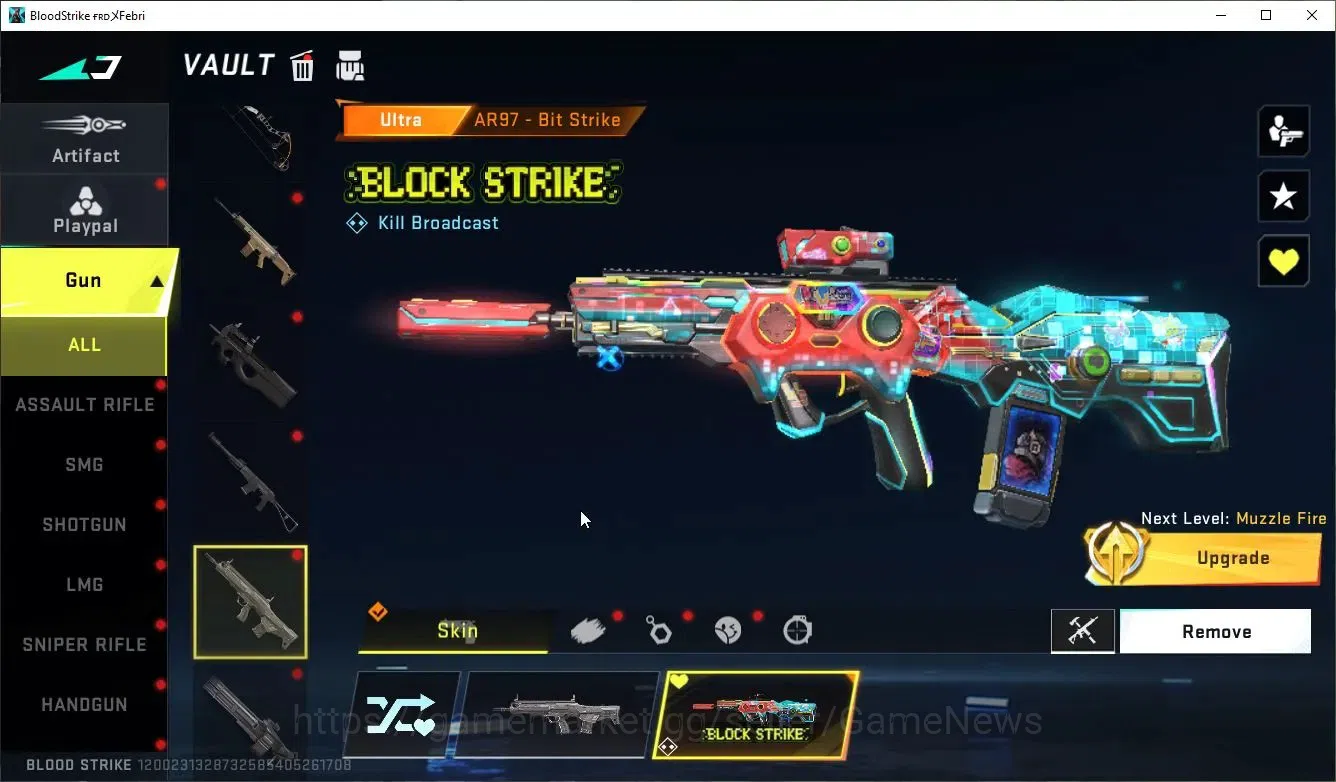 Blood Strike Accounts ASIA|ETERNAL Zero,Lv2 Vector-ShadowDrake+MELEE Tal image 19