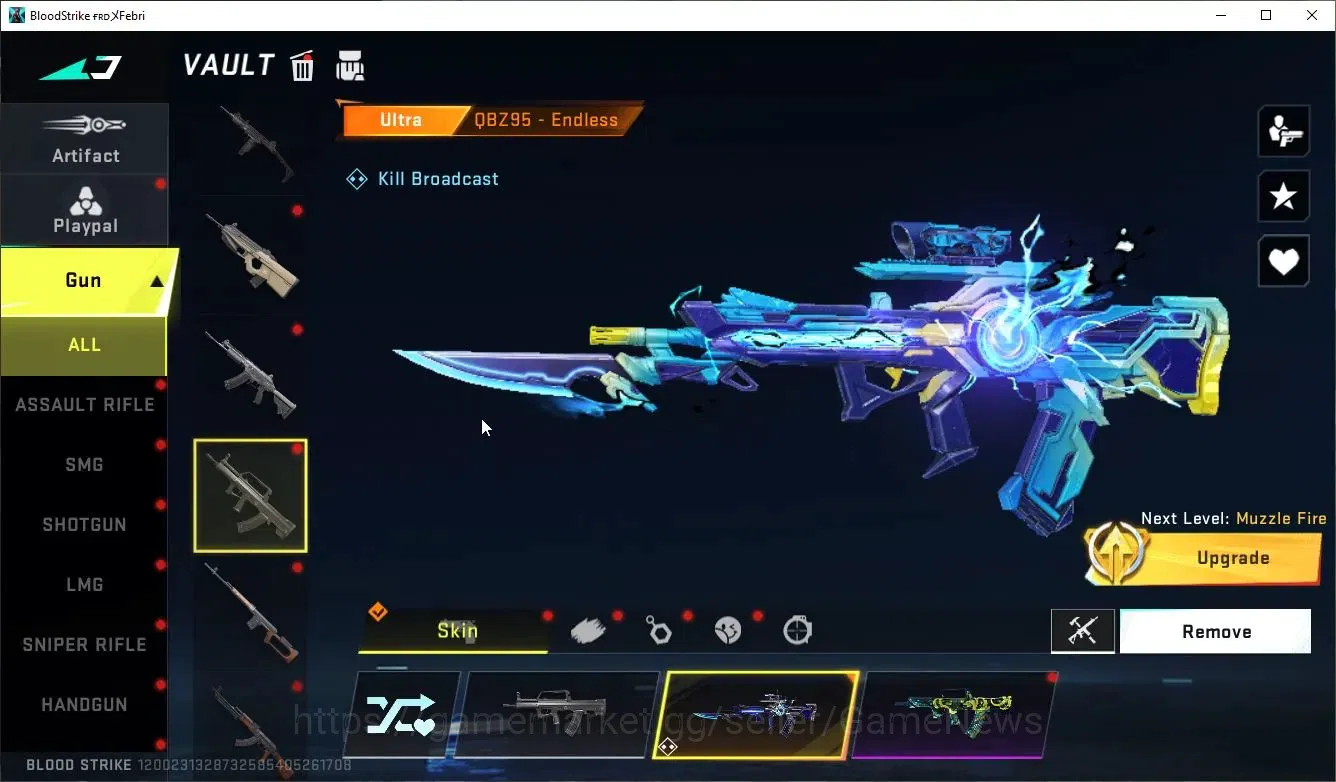 Blood Strike Accounts ASIA|ETERNAL Zero,Lv2 Vector-ShadowDrake+MELEE Tal image 20