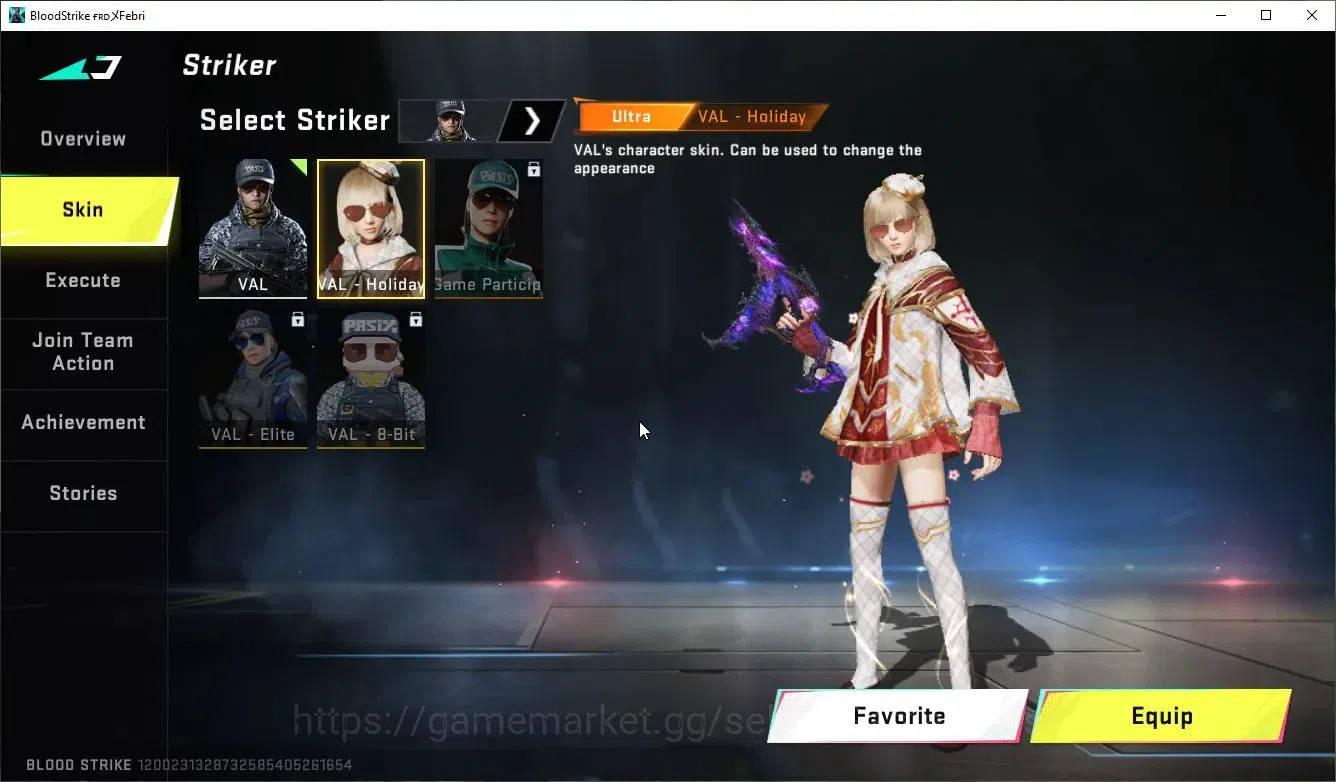 Blood Strike Accounts ASIA|ETERNAL Zero,Lv2 Vector-ShadowDrake+MELEE Tal image 7