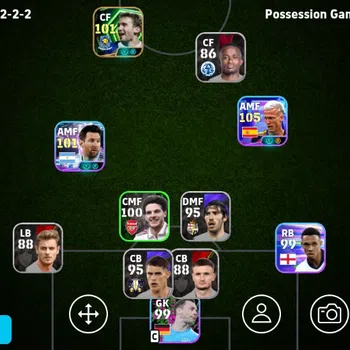 eFootball Accounts Others Mobile|PW 3022|New Dani Olmo ShowT,Frank Rijkaard Epic,Andrly Shevchenko Epic,Lionel Messi