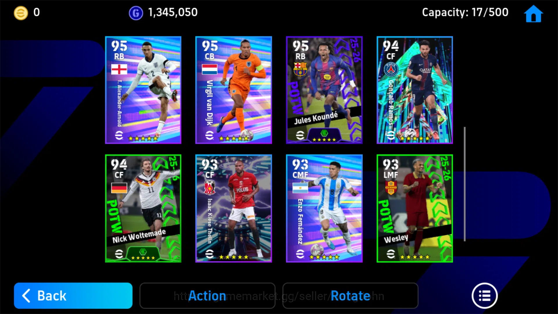 eFootball Accounts Power 3109 | Johan Cruyff Epic DB | Gennaro Gattus image 5