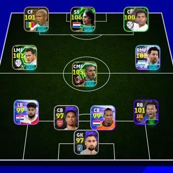 eFootball Legends & Iconic Players Power 3109 | Johan Cruyff Epic DB | Gennaro Gattus image 1