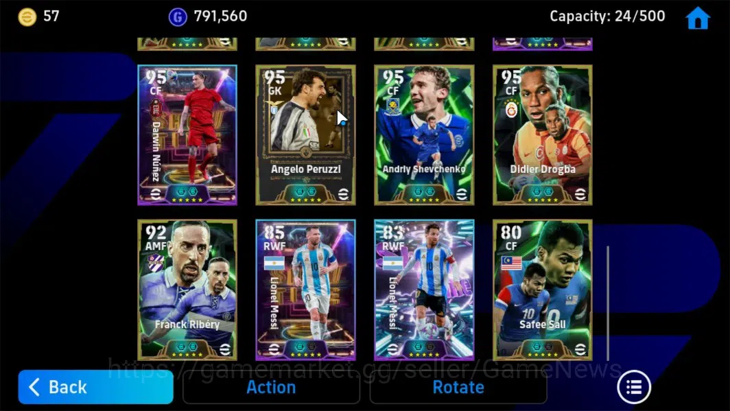 eFootball Accounts Android|Epic D.Drogba,S.Gerrard,Angelo Peruzzi,Sho image 10