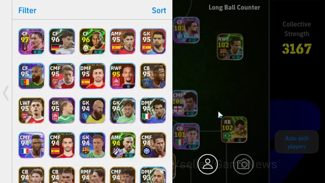 eFootball Accounts Android|Epic D.Drogba,S.Gerrard,Angelo Peruzzi,Sho image 2