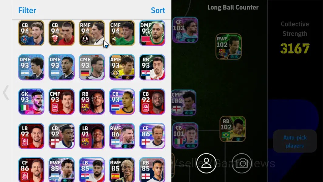 eFootball Accounts Android|Epic D.Drogba,S.Gerrard,Angelo Peruzzi,Sho image 3