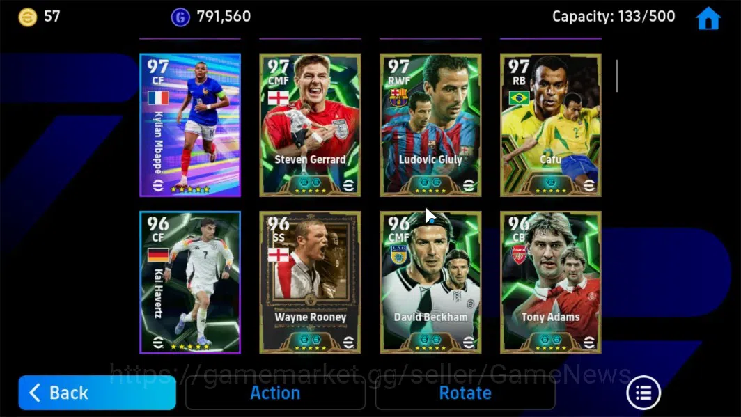 eFootball Accounts Android|Epic D.Drogba,S.Gerrard,Angelo Peruzzi,Sho image 6