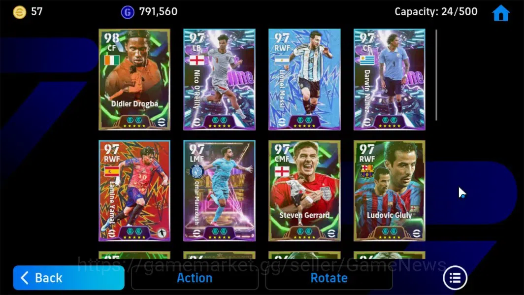 eFootball Accounts Android|Epic D.Drogba,S.Gerrard,Angelo Peruzzi,Sho image 8