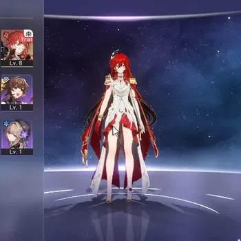 Honkai Star Rail Accounts Reroll ASIA |TL 4|Prologue|3 Limited| Himeko Nova, Sparkle, Seele |1 Golden Companion|Selector