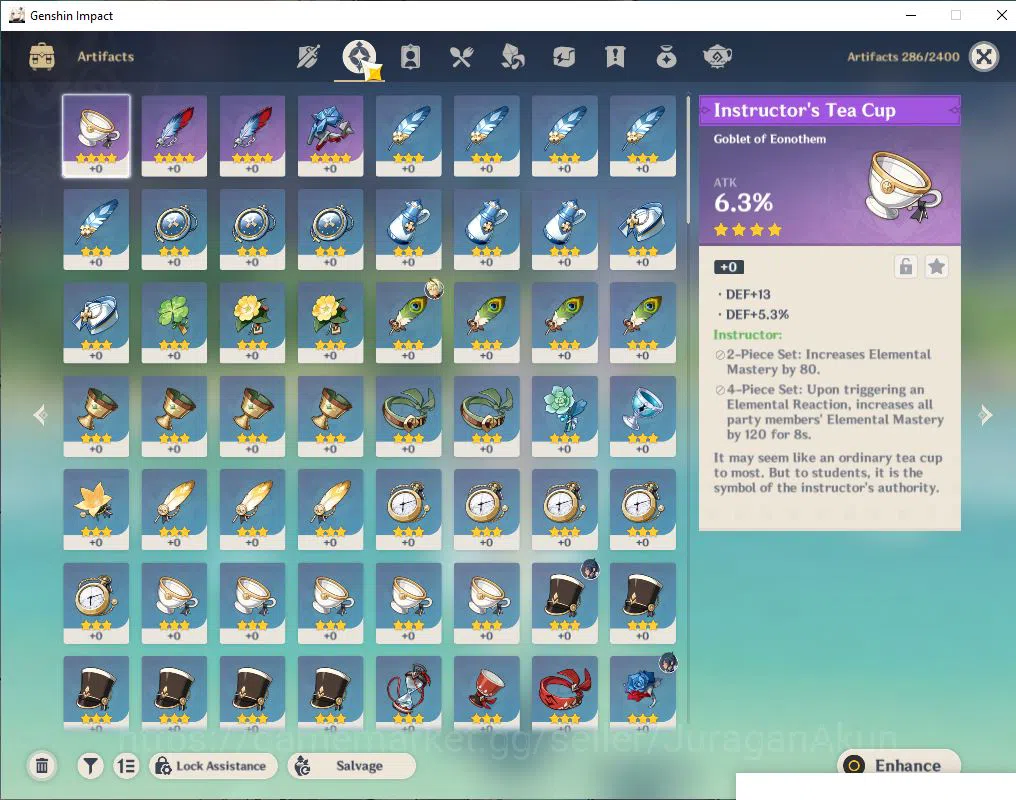 Genshin Impact Accounts Starter ASIA| AR 21| 1 Limited || Zibai | Starter |Low Explore Map | MC Male | Take Mail|Check 5
