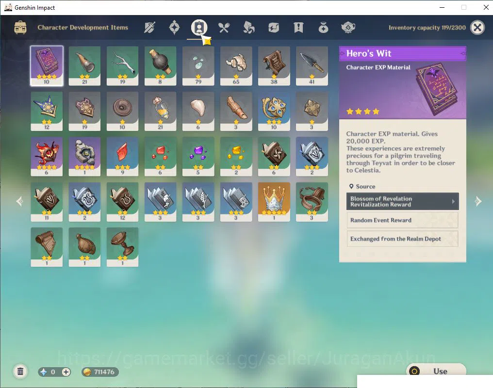 Genshin Impact Accounts Starter ASIA| AR 21| 1 Limited || Zibai | Starter |Low Explore Map | MC Male | Take Mail|Check 6