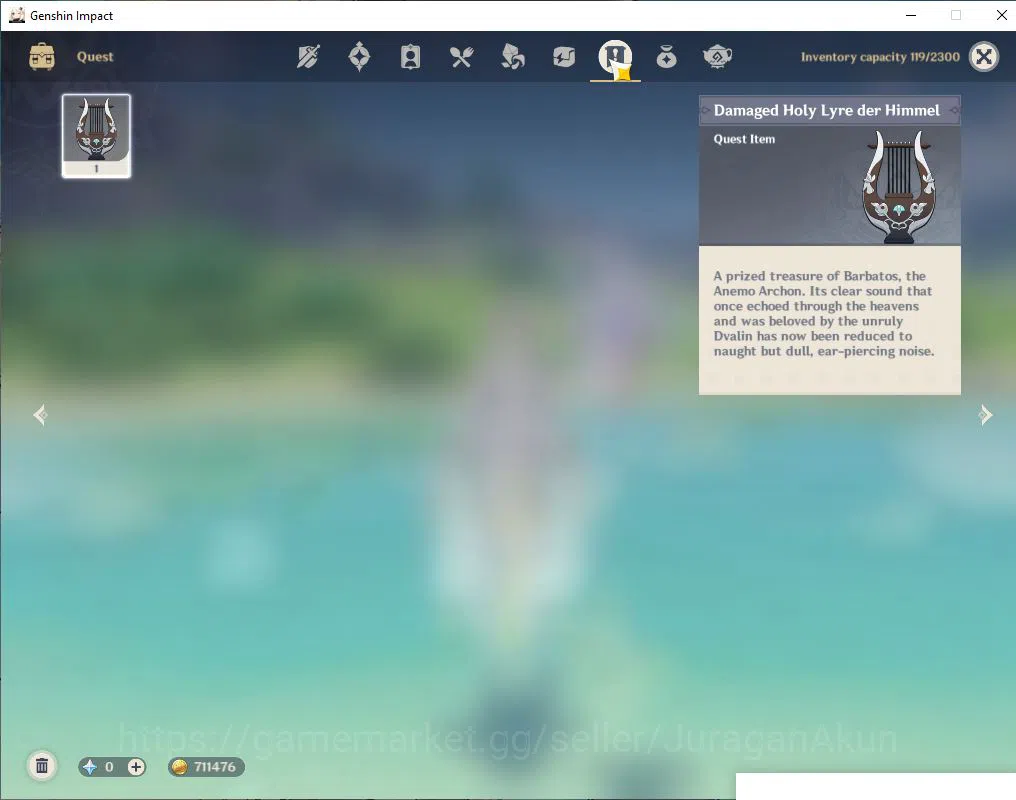 Genshin Impact Accounts Starter ASIA| AR 21| 1 Limited || Zibai | Starter |Low Explore Map | MC Male | Take Mail|Check 7