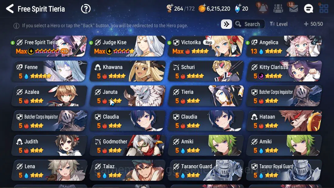Epic Seven Accounts GLOBAL UNVERIF|NEW ERA|2 ML (LOT Scales, BM Haste) image 2