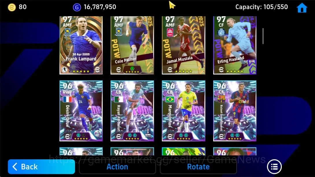 eFootball Accounts Android|Big Time Frank Lampard,Oliver Kahn,Franco  image 16