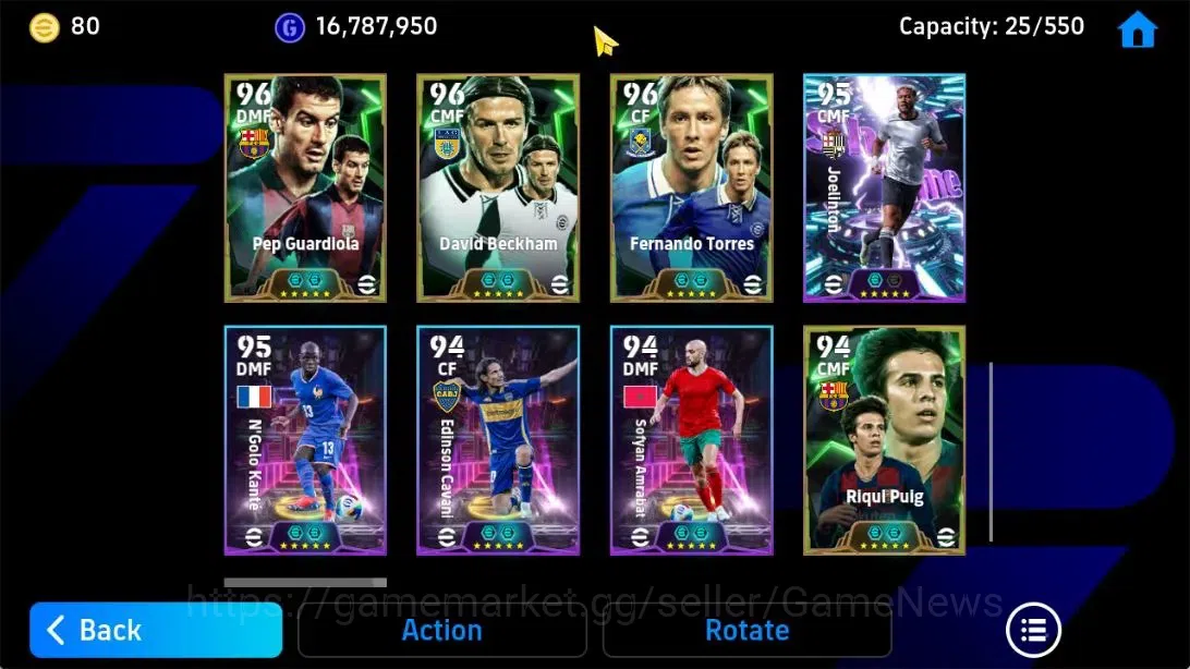 eFootball Accounts Android|Big Time Frank Lampard,Oliver Kahn,Franco  image 8