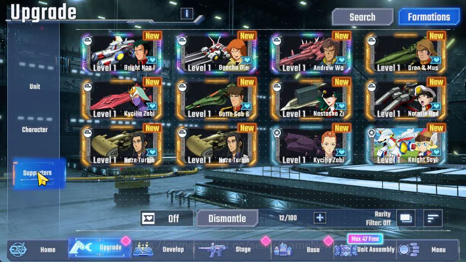 SD Gundam G Generation ETERNAL Accounts [Global]Rank 35|161K DM| 8 UR | Unicorn Destroy,As image 2