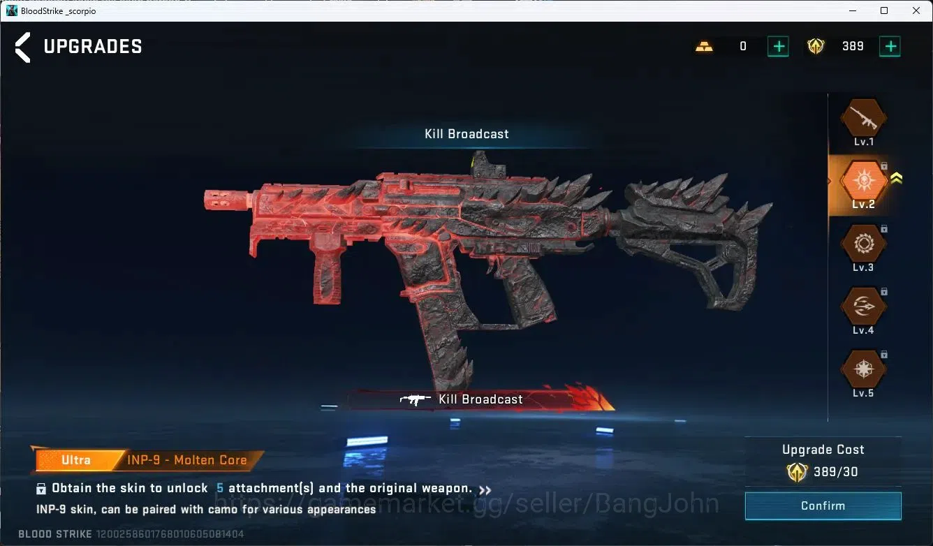 Blood Strike Accounts ASIA |COLLAB=SCAR,MCX|LIMITED=RPK|ULTRA=INP-9,QBZ9 image 10
