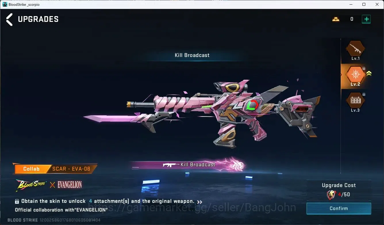 Blood Strike Accounts ASIA |COLLAB=SCAR,MCX|LIMITED=RPK|ULTRA=INP-9,QBZ9 image 11