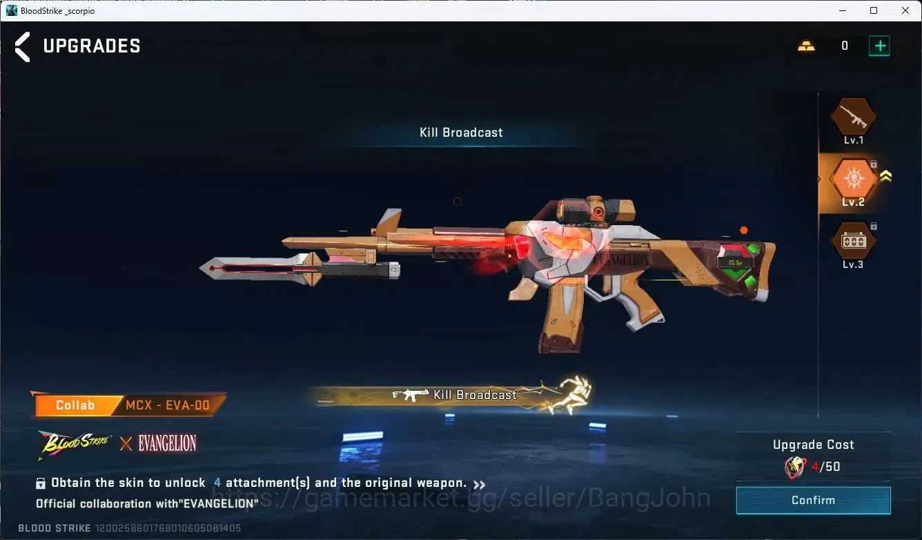 Blood Strike Accounts ASIA |COLLAB=SCAR,MCX|LIMITED=RPK|ULTRA=INP-9,QBZ9 image 13