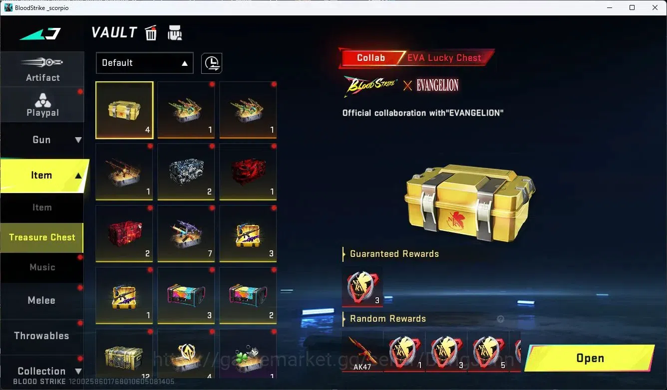 Blood Strike Accounts ASIA |COLLAB=SCAR,MCX|LIMITED=RPK|ULTRA=INP-9,QBZ9 image 17