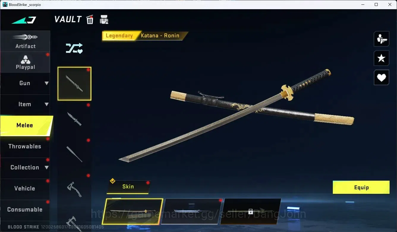 Blood Strike Accounts ASIA |COLLAB=SCAR,MCX|LIMITED=RPK|ULTRA=INP-9,QBZ9 image 19