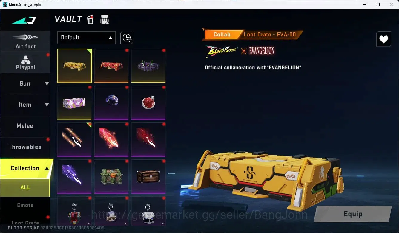 Blood Strike Accounts ASIA |COLLAB=SCAR,MCX|LIMITED=RPK|ULTRA=INP-9,QBZ9 image 20