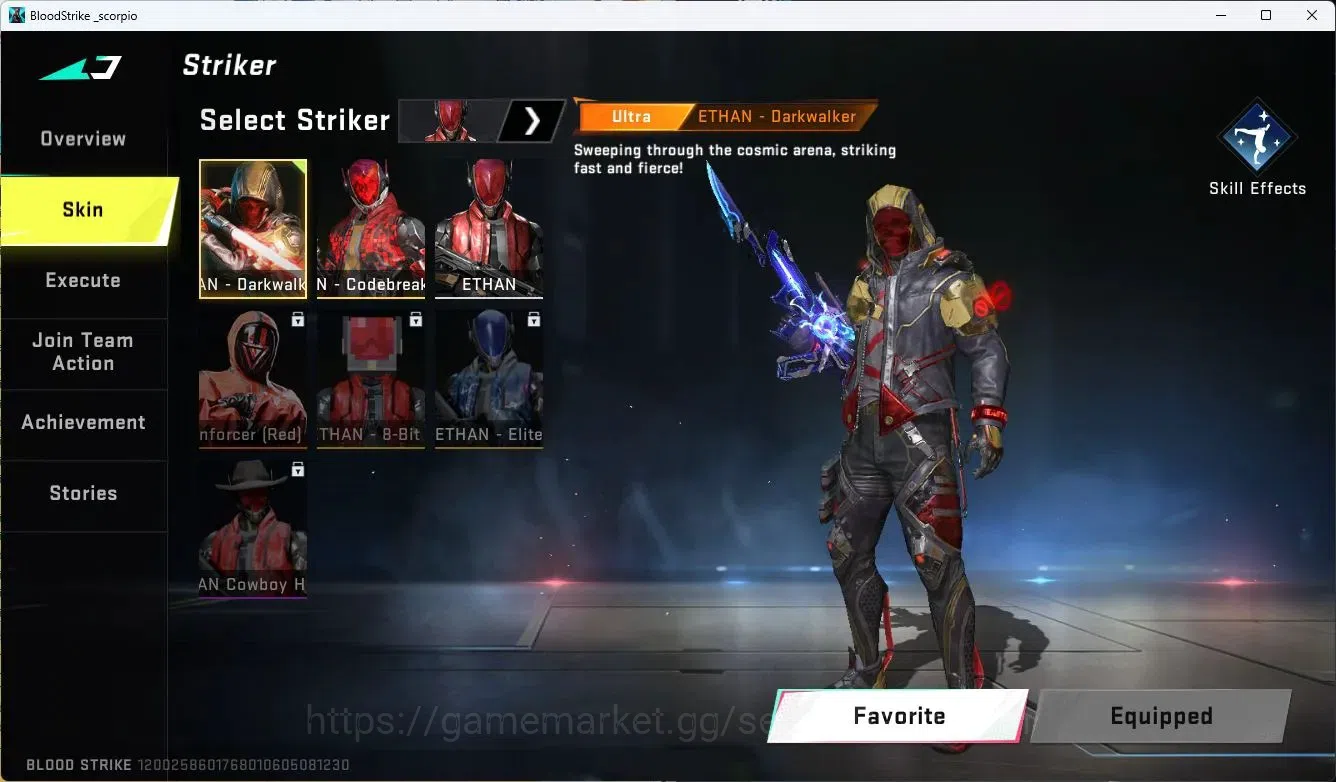 Blood Strike Accounts ASIA |COLLAB=SCAR,MCX|LIMITED=RPK|ULTRA=INP-9,QBZ9 image 4