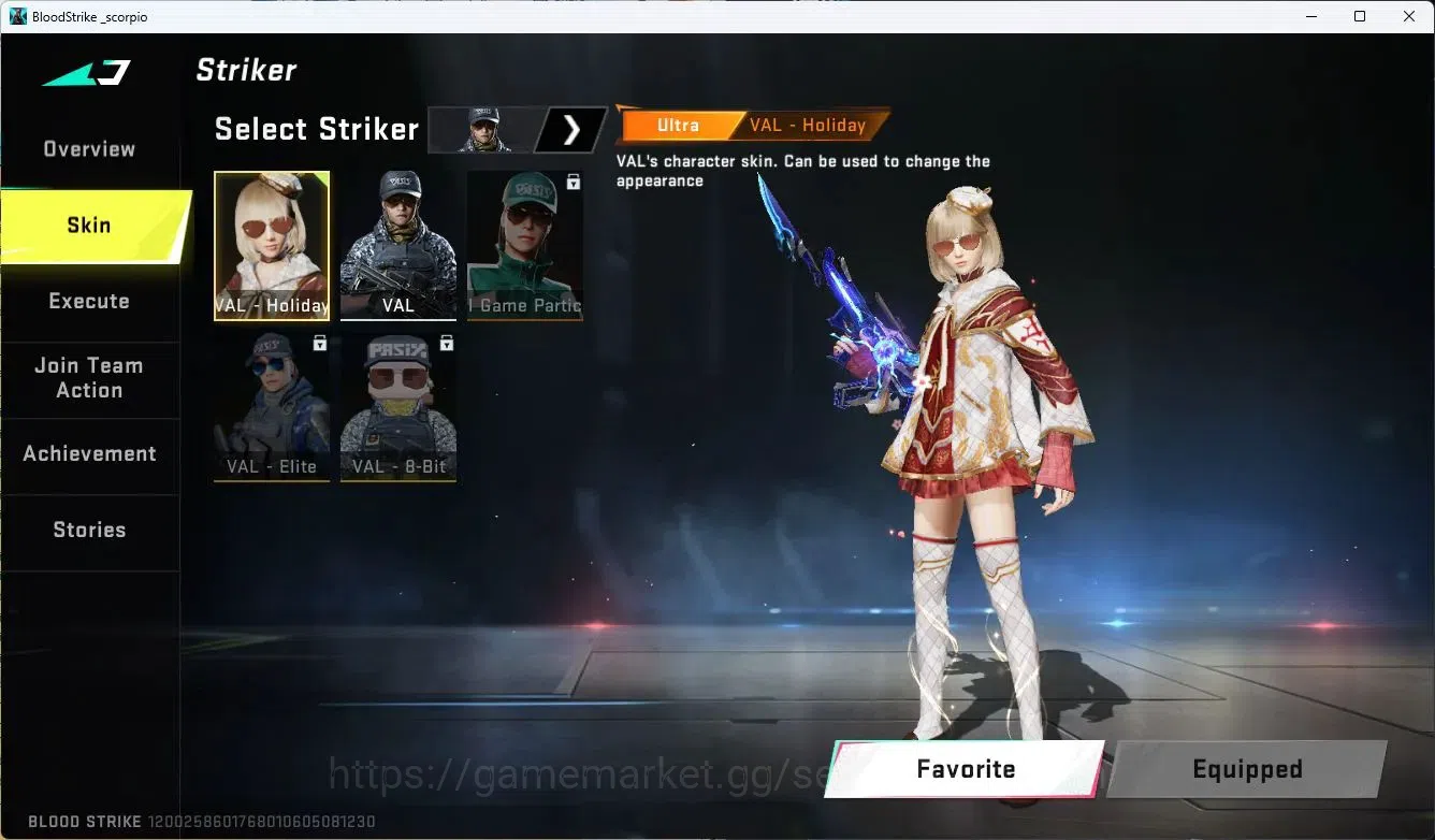 Blood Strike Accounts ASIA |COLLAB=SCAR,MCX|LIMITED=RPK|ULTRA=INP-9,QBZ9 image 5
