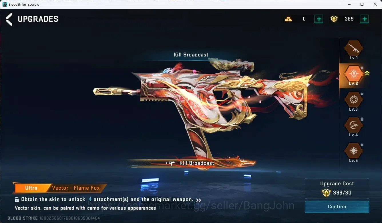 Blood Strike Accounts ASIA |COLLAB=SCAR,MCX|LIMITED=RPK|ULTRA=INP-9,QBZ9 image 8