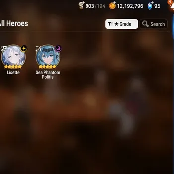 Epic Seven Accounts Limited Hero Global Unverif|Mor12|2 ML( Lisette,Sea Phantom Politis)+Uncharted