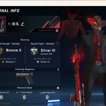 Blood Strike Accounts Collab Skin ASIA | 1 ETERNAL STRIKER: HANK-Doom | 1 Legendary Gun - Blood Vengeance | Check SS BS2036B