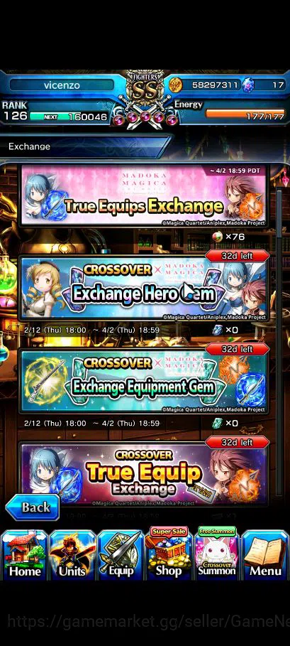 Grand Summoners Accounts Global|Rank 126|76 RGB|18 Ascend|RoyTW,InumataTW,T image 15