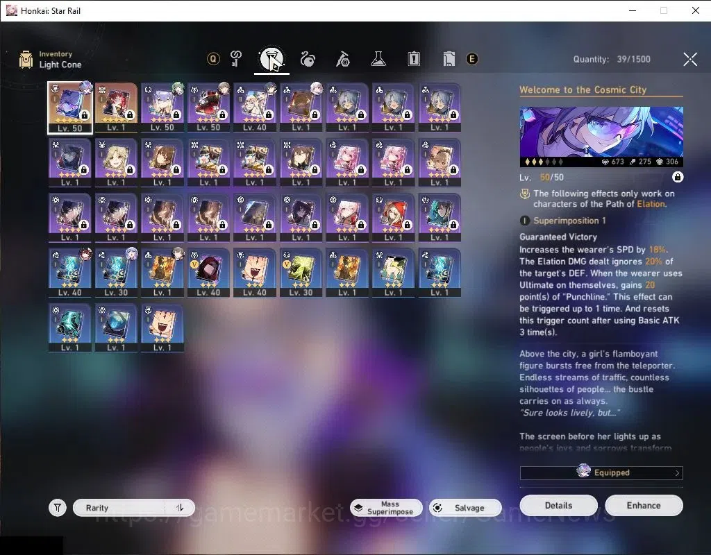 Honkai Star Rail Accounts Asia|TL 38|6 Limited|SW 999+Sign,Sparkle,Huohuo,Ro image 5