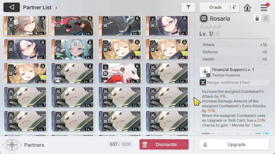 Chaos Zero Nightmare Accounts GLOBAL Lv54|8 SSR[HeidemarieM2+Sign,ChizuruM1,Magn image 9