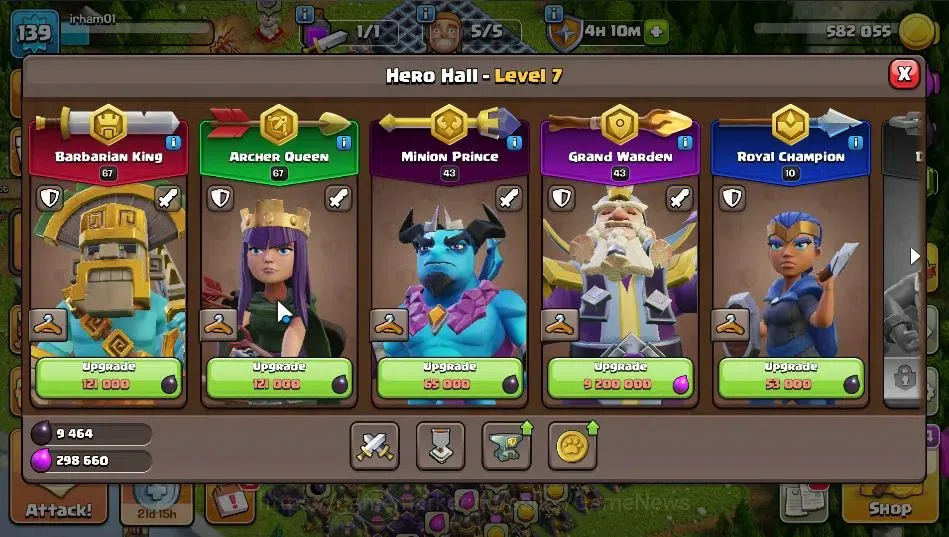 Clash of Clans Accounts LV 139|TH 15-BH 9|HH 7|BK 67,AQ 67,GW 43,MP 43,RC image 7