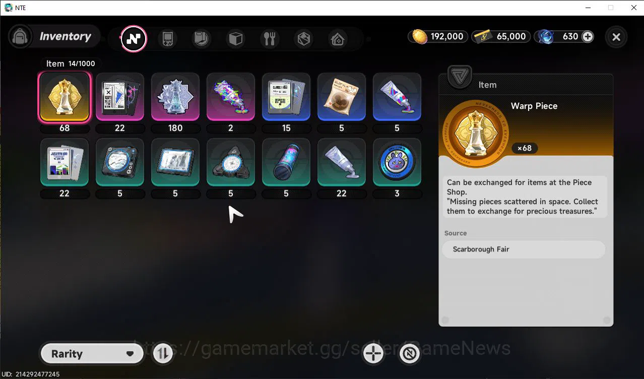 Neverness to Everness Accounts GLOBAL NA |HL 3| 2 SSR Limited Nanally & Jiuyuan | image 6