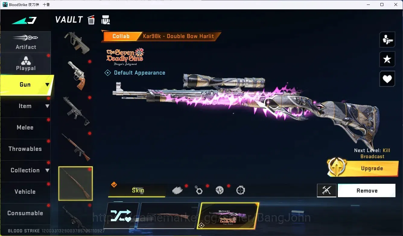 Blood Strike Accounts ASIA | Eternal: Desert Eagle-Scorpius|4 Collab Gun image 7