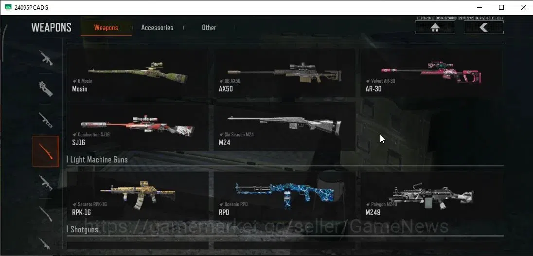 Arena Breakout Accounts MOBILE Lv30|SV 32,2M|CV 25M|Machete|Blue Roar H416 image 13