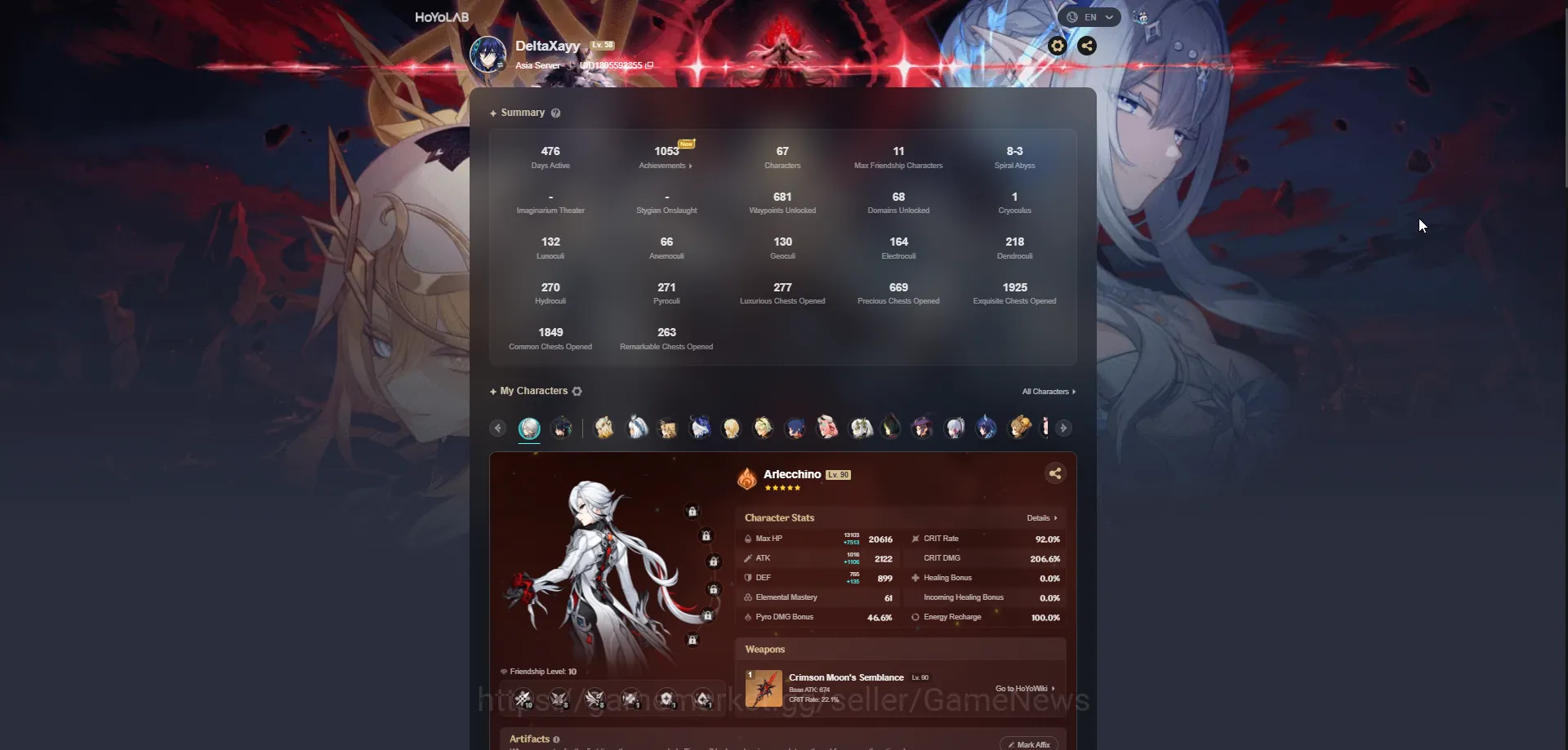 Honkai Star Rail Accounts Mid Game Asia|TL 70|Bonus GI|5 PremTeam|31 Limited (7 Char with Sign LC) SW999,Robin 1