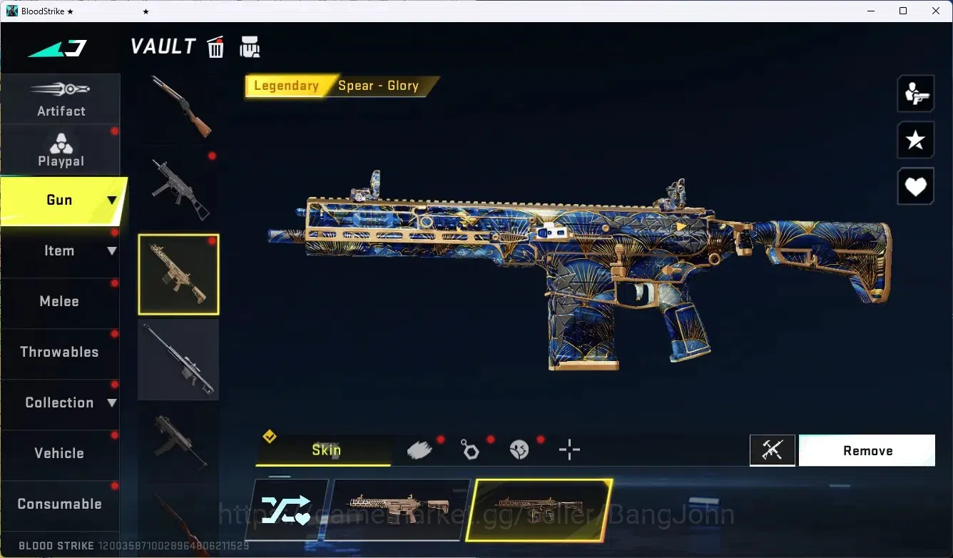 Blood Strike Accounts ASIA|Limited ButterflyKnife|4 Ultra Gun|8 Legendar image 12