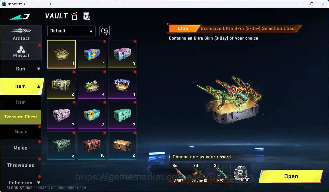 Blood Strike Accounts ASIA|Limited ButterflyKnife|4 Ultra Gun|8 Legendar image 15